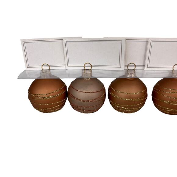 Pier 1 Imports Holiday Table Decor Set of 6 Place Card Holders New - Picture 16 of 16